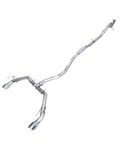 AWE Tuning 22+ Honda Civic Si/Acura Integra Track Edition Catback Exhaust - Dual Chrome Silver Tips buy in USA