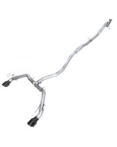 AWE Tuning 22+ Honda Civic Si/Acura Integra Track Edition Catback Exhaust - Dual Diamond Black Tips buy in USA