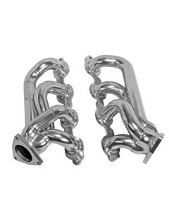 GM Truck 5.3/6.2 1 3/4in Shorty Tuned Length Headers - Polished Silver Ceramic BBK 2014-2018 buy in USA