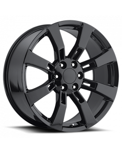 Cadillac Denali Escalade Replica Wheels Gloss Black Factory Reproductions FR 40 buy in USA