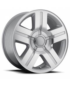 Chevrolet Texas Silverado Replica Wheels Silver Machine Face Factory Reproductions FR 37 buy in USA