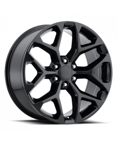 Chevrolet Truck Snowflake Replica Wheels Gloss Black Factory Reproductions FR 59 buy in USA