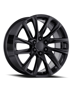 Escalade 12 Spoke Replica Wheels Gloss Black Factory Reproductions FR 98 buy in USA