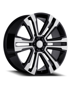 Escalade Replica Wheels Gloss Black Machine Face Factory Reproductions FR 72 buy in USA