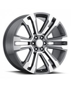 Escalade Replica Wheels Grey Machine Face Factory Reproductions FR 72 buy in USA