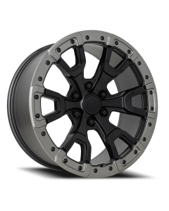 Ford Bronco Raptor Replica Wheels Satin Black/Gray Ring Factory Reproductions FR 99 buy in USA