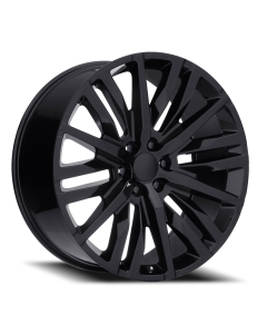 GM Split-6 Spoke Replica Wheels Gloss Black Factory Reproductions FR 97 buy in USA