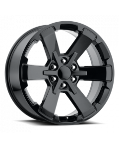 GMC Dual Six Star Replica Wheels Gloss Black Factory Reproductions FR 45 buy in USA