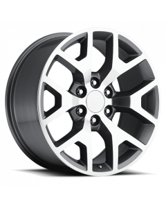 GMC Sierra Replica Wheels Grey Machine Face Factory Reproductions FR 44 buy in USA