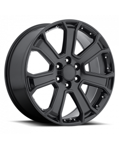 GMC Yukon Denali Replica Wheels Gloss Black Factory Reproductions FR 49 buy in USA