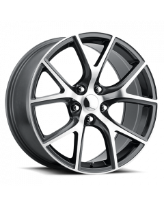 Jeep Trackhawk Replica Wheels Grey Machine Face Factory Reproductions FR 75 buy in USA