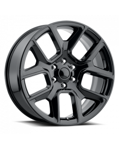 Ram Truck 1500 Replica Wheels Gloss Black Factory Reproductions FR 76 buy in USA