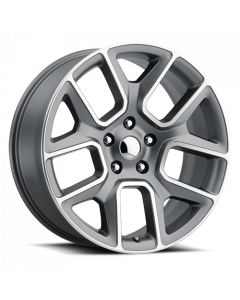 Ram Truck 1500 Replica Wheels Satin Grey Machine Face Factory Reproductions FR 76 buy in USA