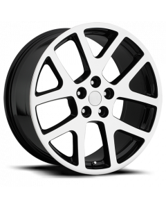 Jeep Viper Replica Wheels Gloss Black Machine Face Factory Reproductions FR 64 buy in USA