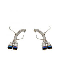 Remark 11-14 Subaru WRX/STI GR (GV) Sedan Axle Back Exhaust w/Burnt Stainless Steel Double Wall Tip buy in USA