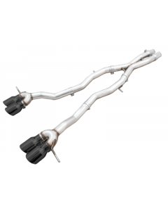 AWE Track Edition Catback Exhaust for BMW G8X M3/M4 - Diamond Black Tips buy in USA