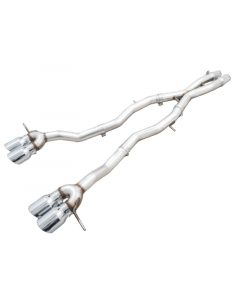 AWE Track Edition Catback Exhaust for BMW G8X M3/M4 - Chrome Silver Tips buy in USA