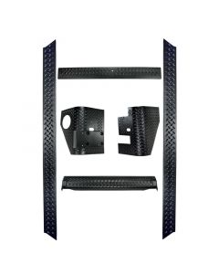 Rugged Ridge 6-Piece Body Armor Kit 97-06 Jeep Wrangler TJ buy in USA