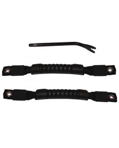 Rugged Ridge Door Pull Straps Black 97-06 Jeep Wrangler buy in USA