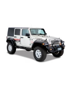 Bushwacker 07-18 Jeep Wrangler Unlimited Max Pocket Style Flares 2pc Extended Coverage - Black buy in USA