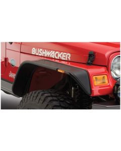 Bushwacker 97-06 Jeep TJ Flat Style Flares 2pc - Black buy in USA