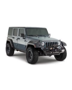 Bushwacker 07-18 Jeep Wrangler Unlimited Pocket Style Flares 2pc 4-Door Sport Utility Only - Black buy in USA