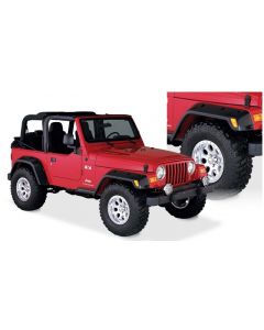 Bushwacker 97-06 Jeep TJ Max Pocket Style Flares 4pc - Black buy in USA