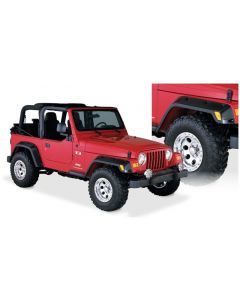 Bushwacker 97-06 Jeep TJ Pocket Style Flares 4pc - Black buy in USA