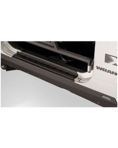 Bushwacker 07-18 Jeep Wrangler Trail Armor Rocker Panel and Sill Plate Cover - Black buy in USA