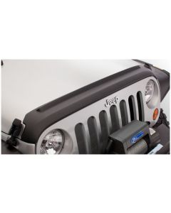 Bushwacker 07-18 Jeep Wrangler (JK) / (JK) Unlimited Trail Armor Hood Guard - Black buy in USA