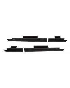 Bushwacker 09-18 RAM 1500 Extended Cab Trail Armor Rocker Panel and Sill Plate Cover - Black buy in USA