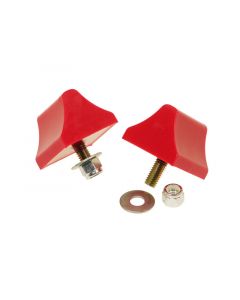 Prothane Universal Bump Stop 1-3/8 X 2 X 2-1/4 Wedge - Red buy in USA