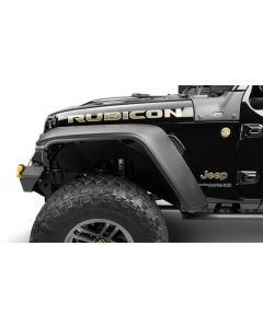 Bushwacker 18-21 Jeep Wrangler JL (2-Door & 4-Door) Flat Style Flares 4pc - Black buy in USA