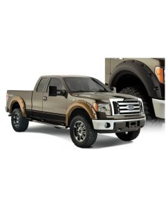 Bushwacker 09-14 Ford F-150 Styleside Max Pocket Style Flares 4pc 67.0/78.8/97.4in Bed - Black buy in USA