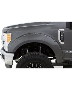 Bushwacker 17-18 Ford F-250 Super Duty Pocket Style Flares 4pc - Oxford White buy in USA