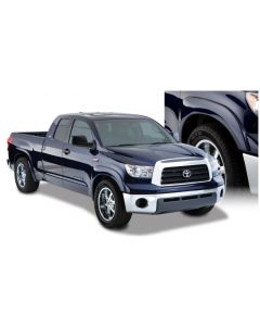 Bushwacker 07-13 Toyota Tundra Fleetside OE Style Flares 4pc w/ Factory Mudflap - Black buy in USA