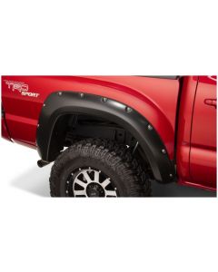 Bushwacker 05-15 Toyota Tacoma Fleetside Pocket Style Flares 2pc 73.5in Bed - Black buy in USA