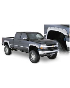 Bushwacker 07-07 Chevy Silverado 1500 Classic Fleetside Cutout Style Flares 2pc - Black buy in USA