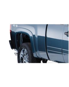 Bushwacker 07-13 Chevy Silverado 1500 Fleetside OE Style Flares 2pc 78.7/97.6in Bed - Black buy in USA