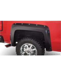 Bushwacker 15-18 Chevy Silverado 2500 HD Fleetside Pocket Style Flares 2pc 78.8/97.8in Bed - Black buy in USA