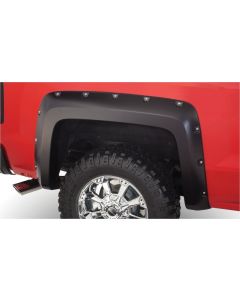 Bushwacker 14-18 Chevy Silverado 1500 Fleetside Pocket Style Flares 2pc 69.3in Bed - Black buy in USA