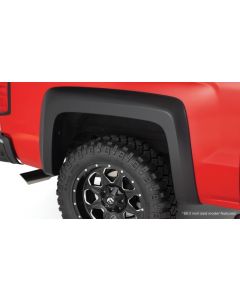 Bushwacker 15-18 Chevy Silverado 2500 HD Fleetside Extend-A-Fender Style Flares 2pc - Black buy in USA