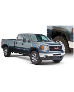 Bushwacker 07-13 GMC Sierra 1500 Fleetside Extend-A-Fender Style Flares 4pc 69.3in Bed - Black buy in USA