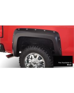 Bushwacker 16-18 Chevy Silverado 1500 Fleetside Pocket Style Flares 4pc 78.8/97.8in Bed - Black buy in USA