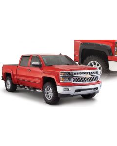 Bushwacker 14-18 Chevy Silverado 1500 Fleetside Pocket Style Flares 4pc - Black buy in USA