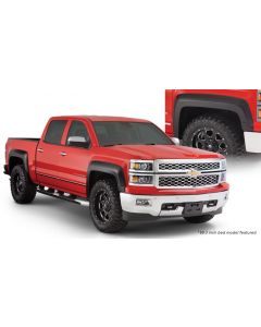 Bushwacker 15-18 Chevy Silverado 2500 HD Fleetside Extend-A-Fender Style Flares 4pc - Black buy in USA