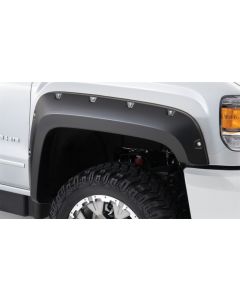 Bushwacker 15-18 GMC Sierra 2500 HD Pocket Style Flares 4pc 78.8/97.6in Bed - Black buy in USA