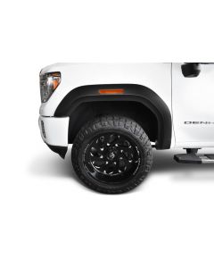 Bushwacker 20-21 GMC Sierra 2500HD Extend-A-Fender Style Flares Front 4pc - Black buy in USA