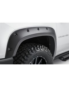 Bushwacker 19-21 Chevrolet Silverado 2500 / 3500 HD (Excl. Dually) Forge Style Flares 4pc - Black buy in USA