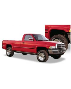 Bushwacker 94-01 Dodge Ram 1500 Fleetside Extend-A-Fender Style Flares 4pc 78.0/96.0in Bed - Black buy in USA